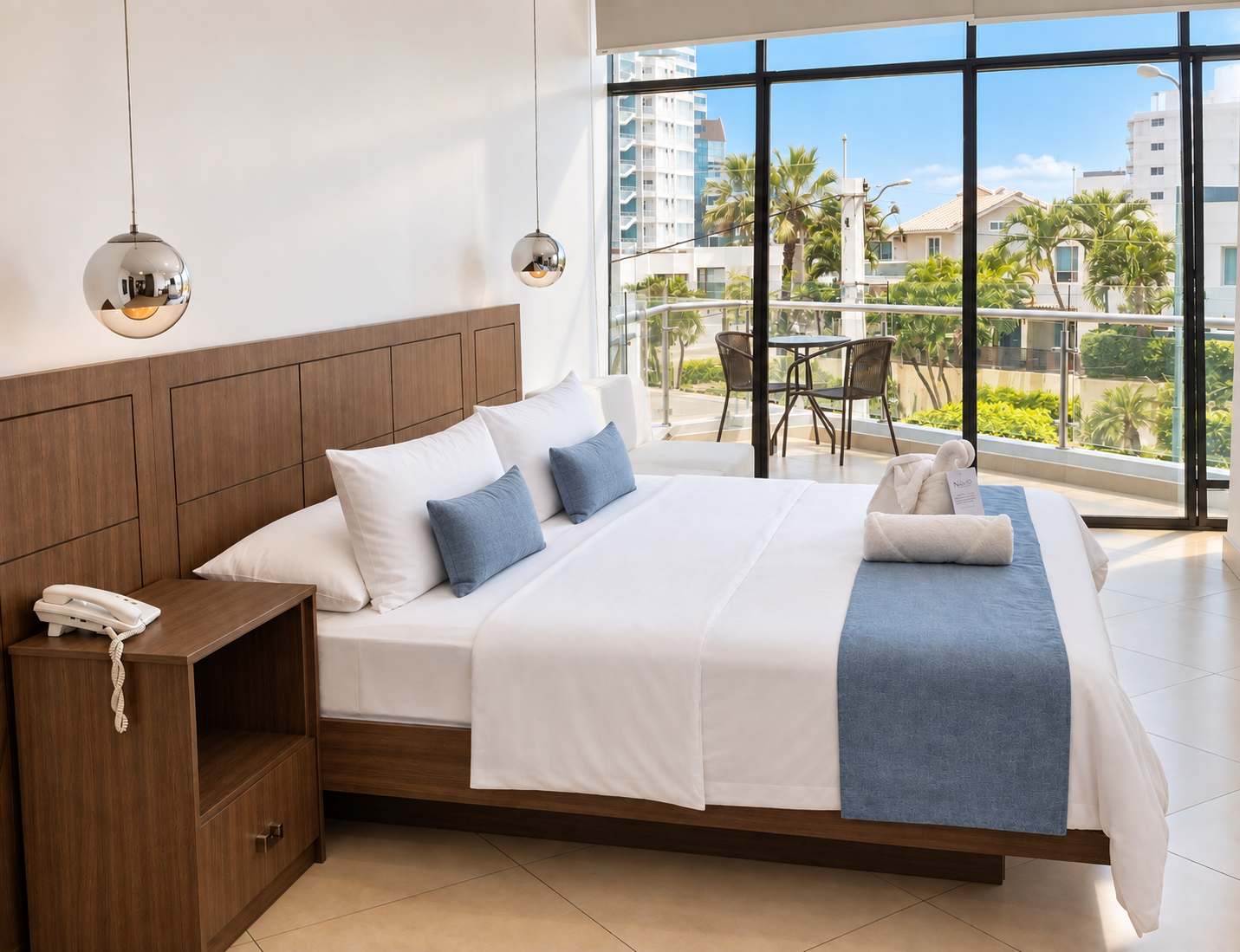 Habitación King con Balcón Navío Hotel Manta